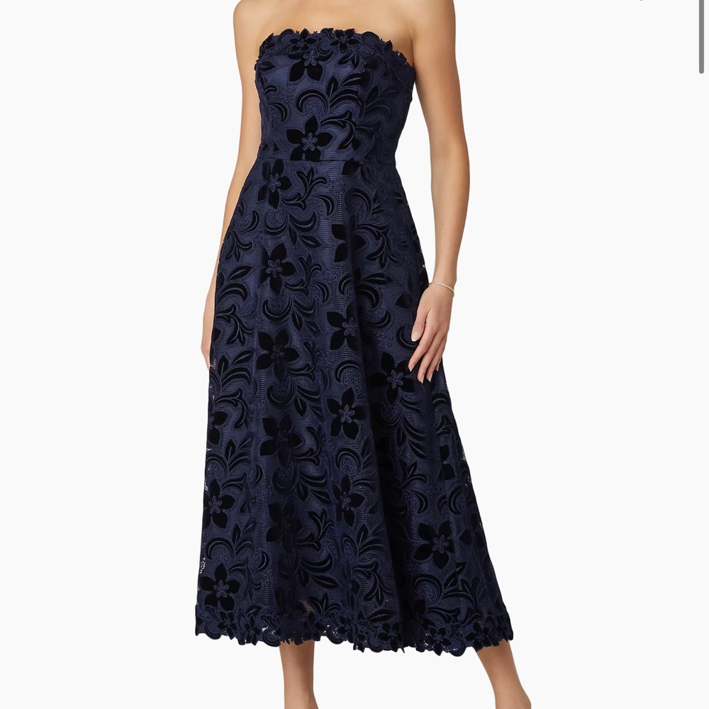 Black strapless Shoshanna Midnight